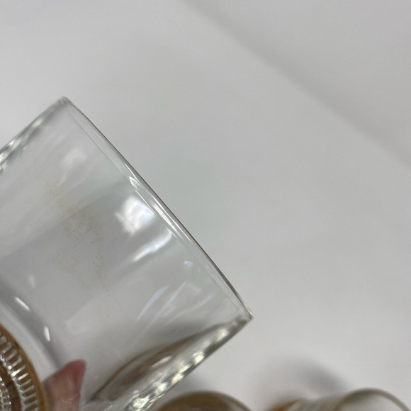 Set of 3 Vintage David Douglas Cork Coaster Bottom Glasses - Picture 3 of 7